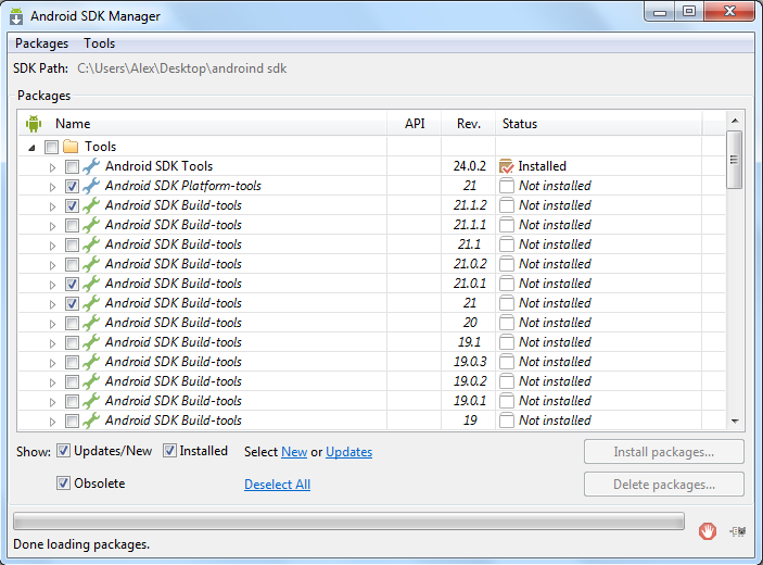 Скачать программу android sdk