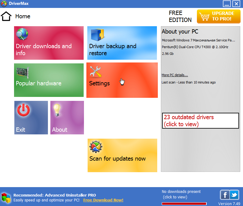 Descargar antivirus gratis para windows 7