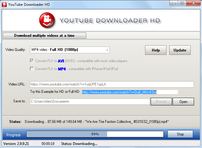 Программа youtube downloader hd скачать